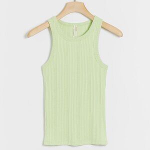 NWT Anthropologie Robin Ribbed Tank Size LP